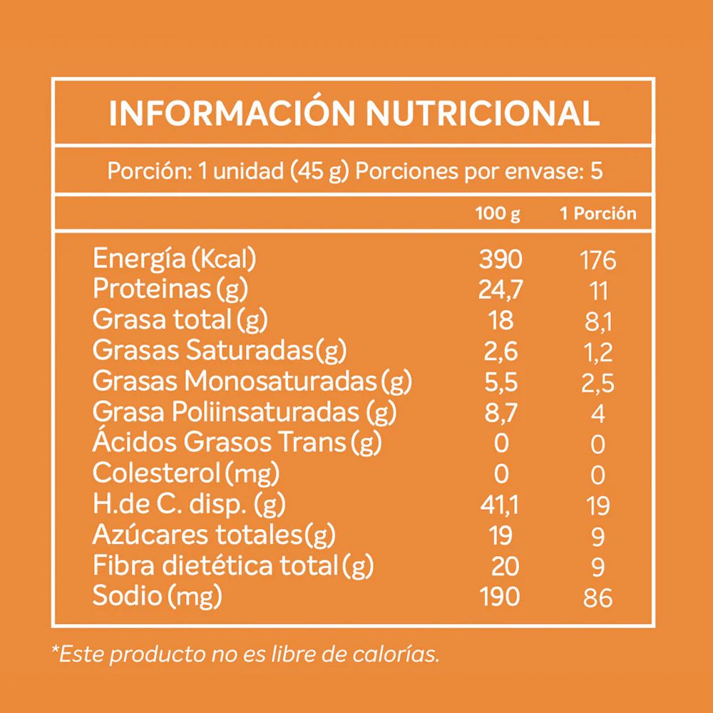 Barra cacao maní cranberry caja 5 un Kawen - KAWEN - Aldea Nativa
