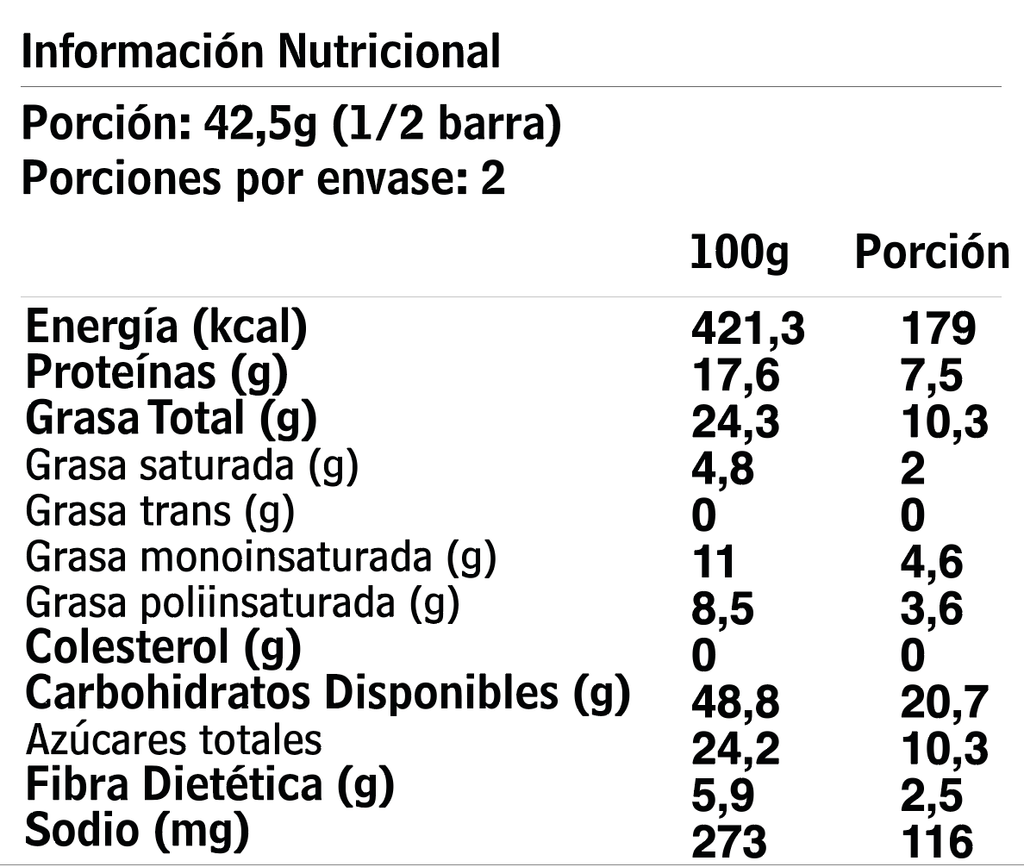 Barra Proteica Clasica Fitkery 85 Gr - FITKERY - Aldea Nativa