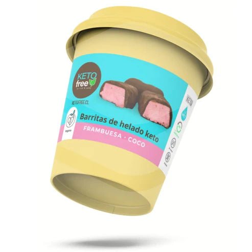 Barritas helado frambuesa coco 5 un Ketofree - KETOFREE - Aldea Nativa