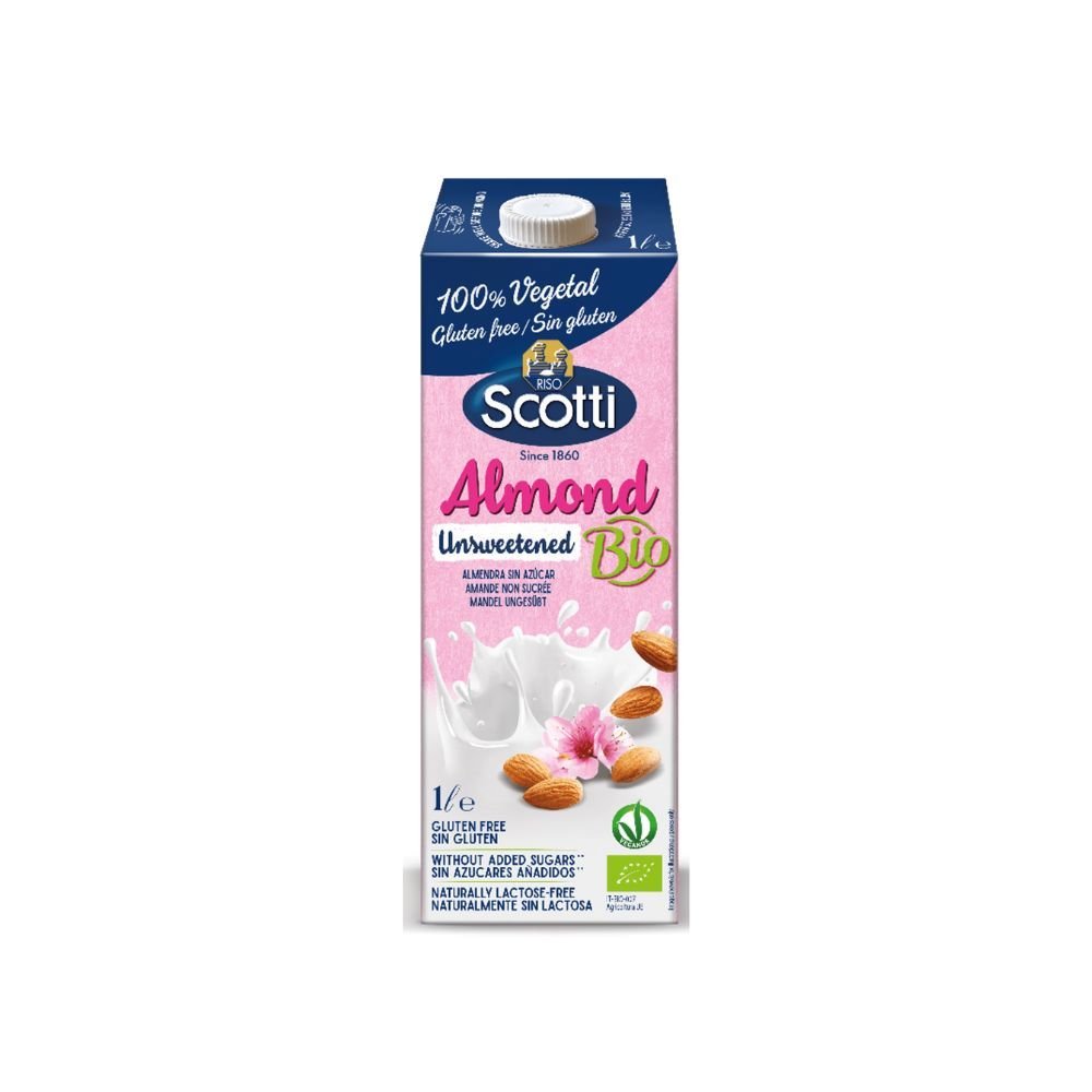 Bebida Almendra Sin Azucar Scotti 1 Lt - SCOTTI - Aldea Nativa