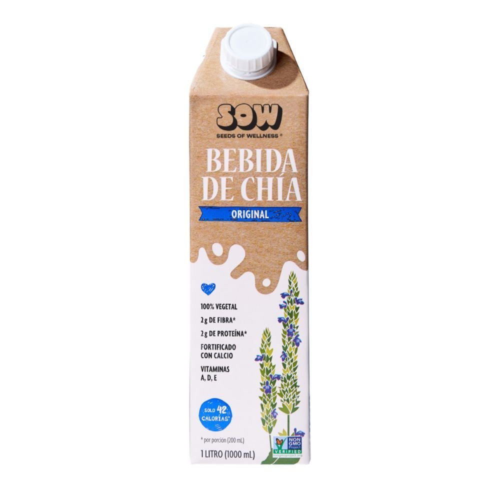 Bebida Chia 1 Lt - SOW - Aldea Nativa