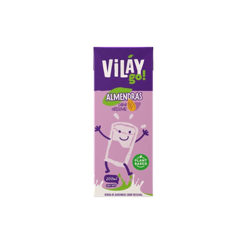 Bebida Vegetal Almendras Original Vilay 200 Ml - VILAY - Aldea Nativa