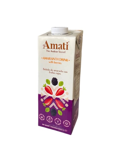 Bebida vegetal amaranto Frutos rojos 1 L Amati - AMATI - Aldea Nativa