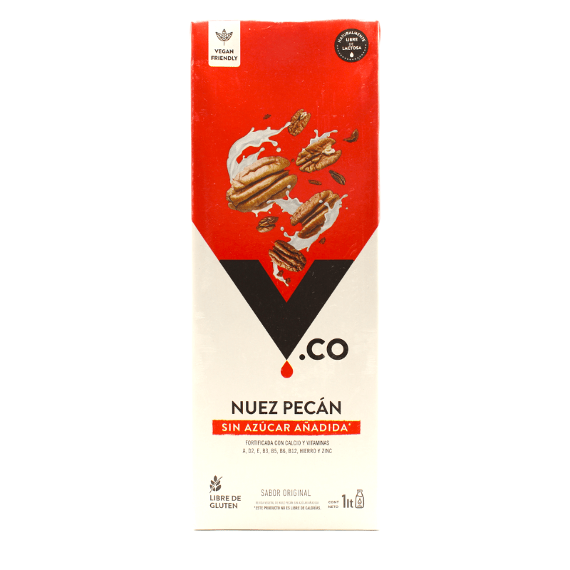 Bebida vegetal de nuez pecana sin azúcar 1 L Vco - Vco - Aldea Nativa