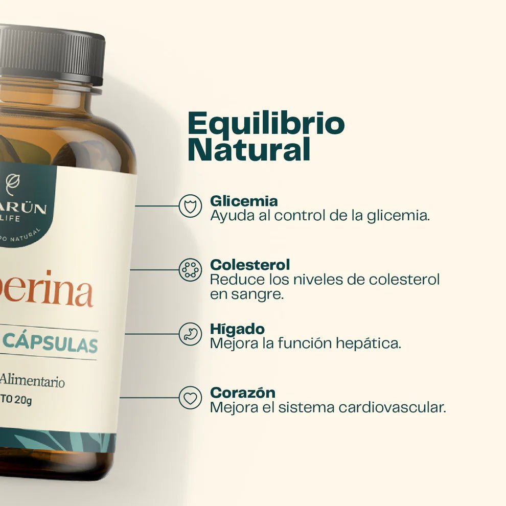 Berberina 60 cap KARUN LIFE - KARUN LIFE - Aldea Nativa