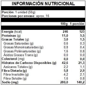 Biopan integral 153 con germinados 850 gr El Castillo - EL CASTILLO - Aldea Nativa