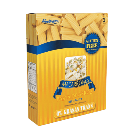 Pasta de arroz Macarrones 250 gr Blue Dragon