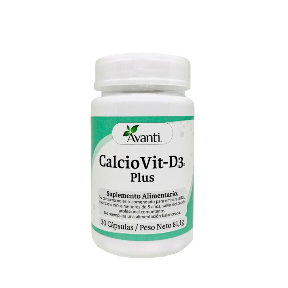 Calcio Vit D3 30 Cap - AVANTI - Aldea Nativa