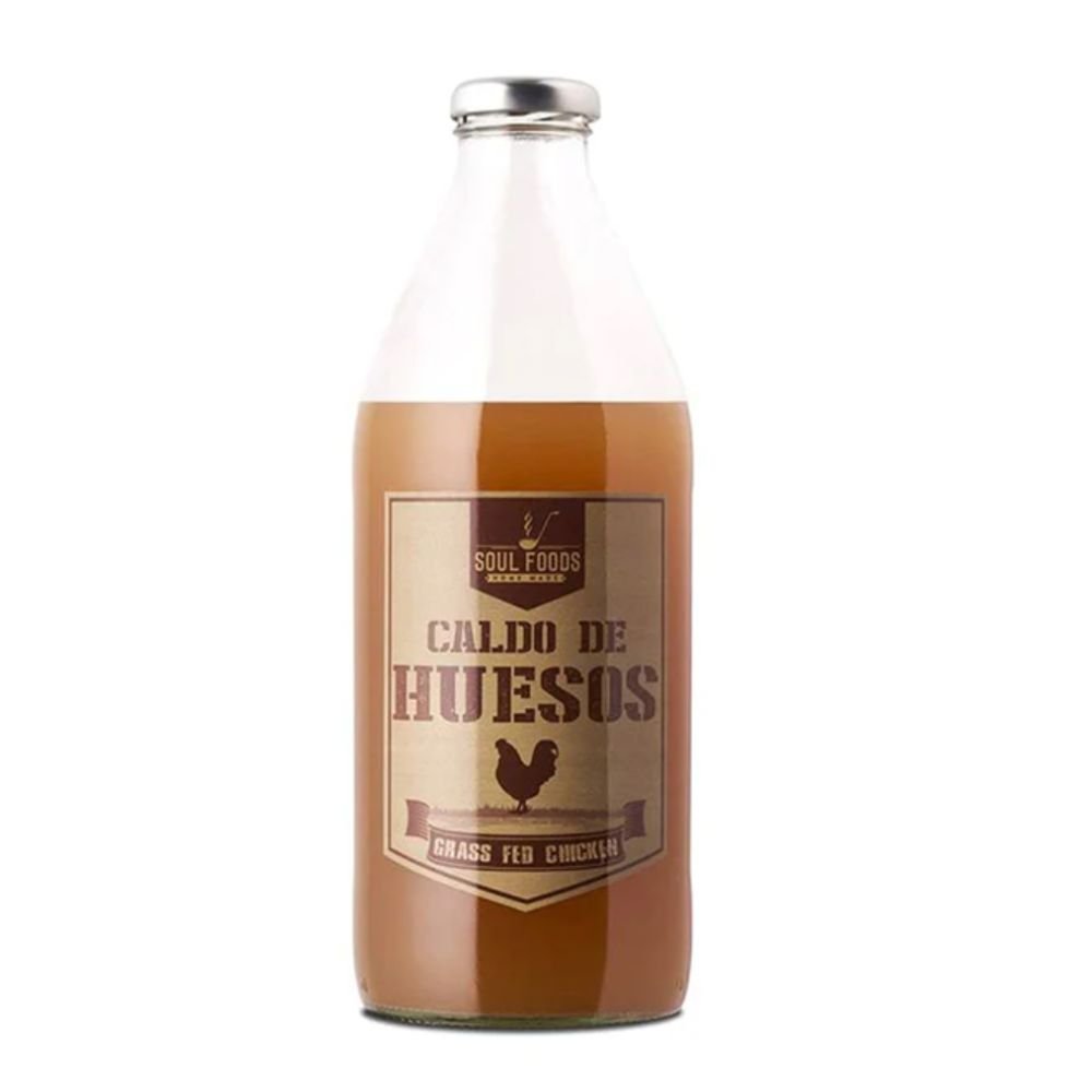 Caldo De Hueso De Pollo 930 Ml - SOULFOODS - Aldea Nativa