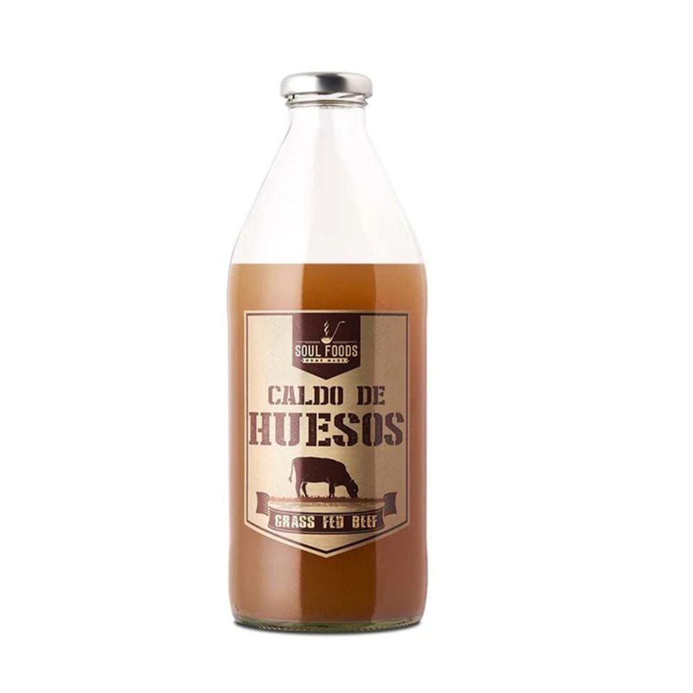 Caldo de Hueso Sin Verduras 930 Ml - SOULFOODS - Aldea Nativa