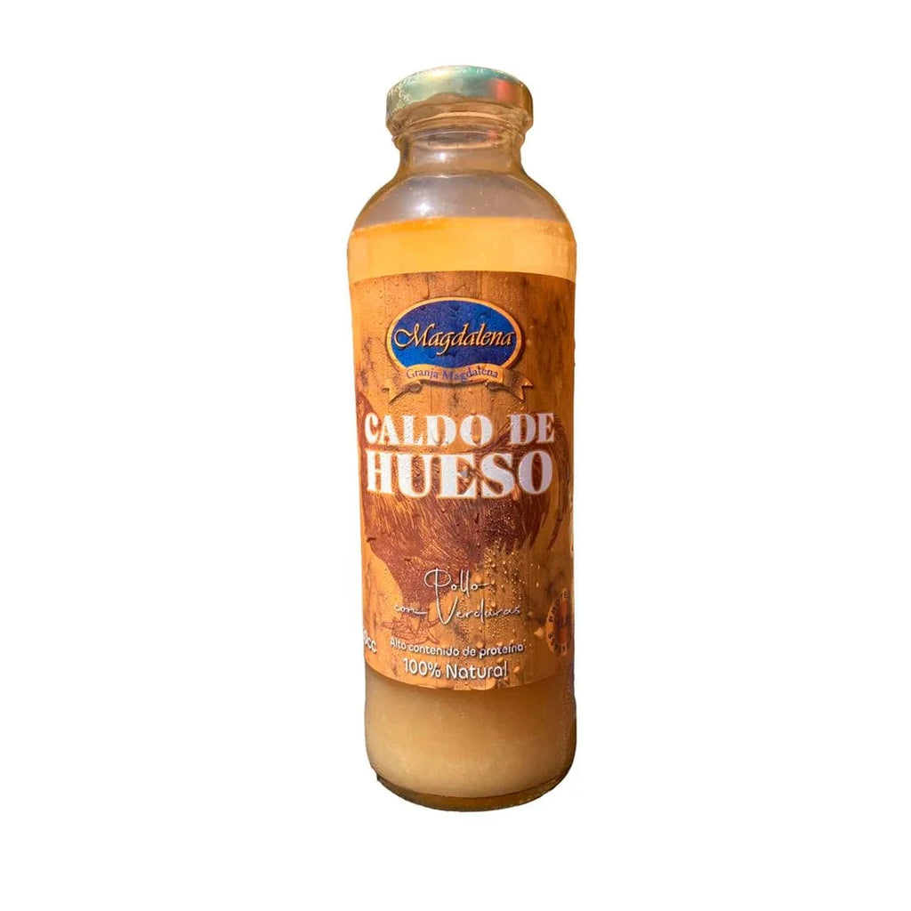 Caldo de hueso pollo con verduras 475 ML GRANJA MAGDALENA