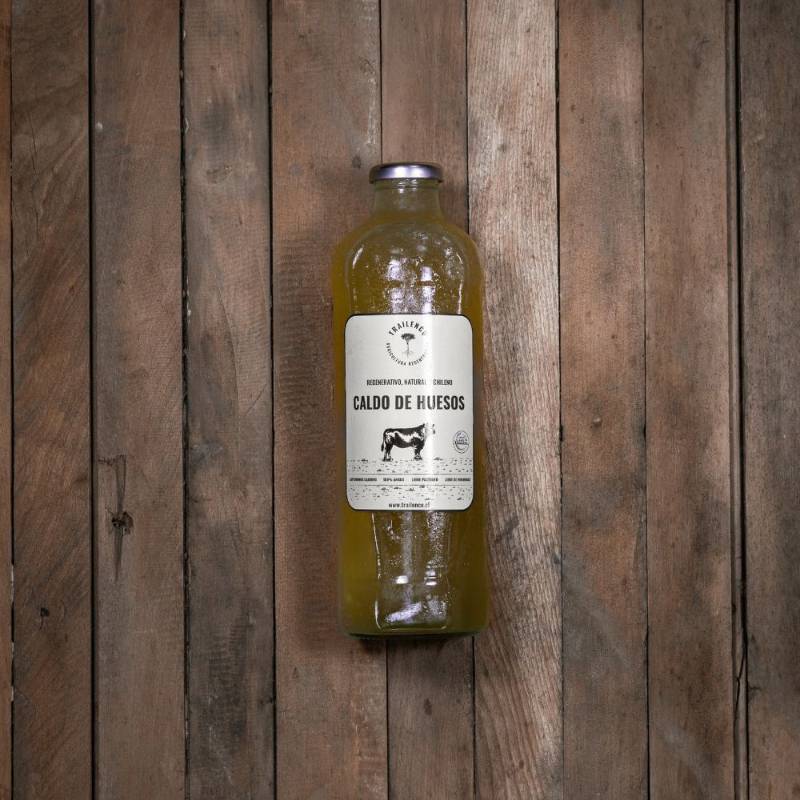 Caldo de Huesos Trailenco Vacuno 930Ml - TRAILENCO - Aldea Nativa