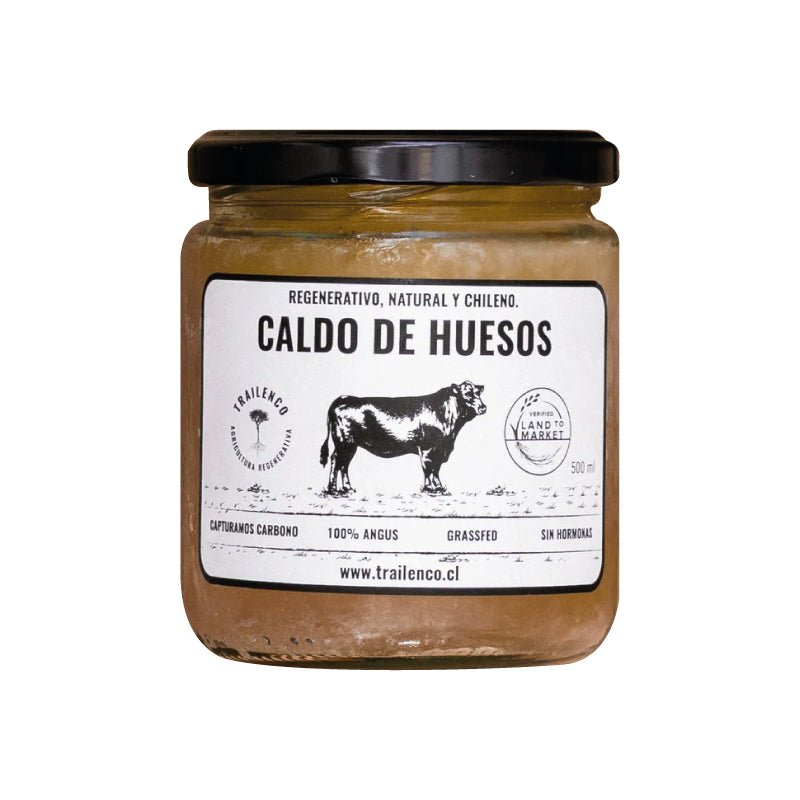 Caldo de Huesos vacuno 460 ml Trailenco - TRAILENCO - Aldea Nativa