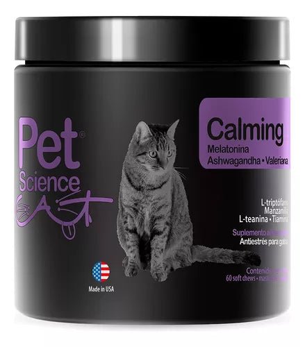 Calming cat 60 masticables Petscience - PETSCIENCE - Aldea Nativa
