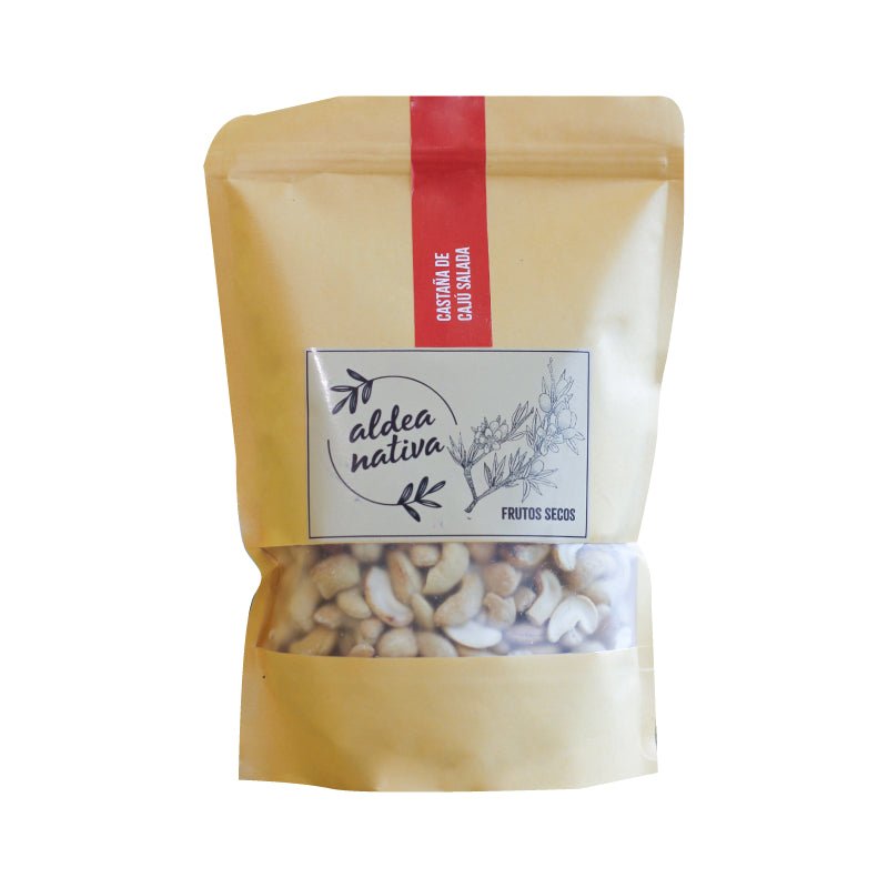 Castaña de Caju con Sal Aldea Nativa 1 Kg - ALDEA NATIVA - Aldea Nativa