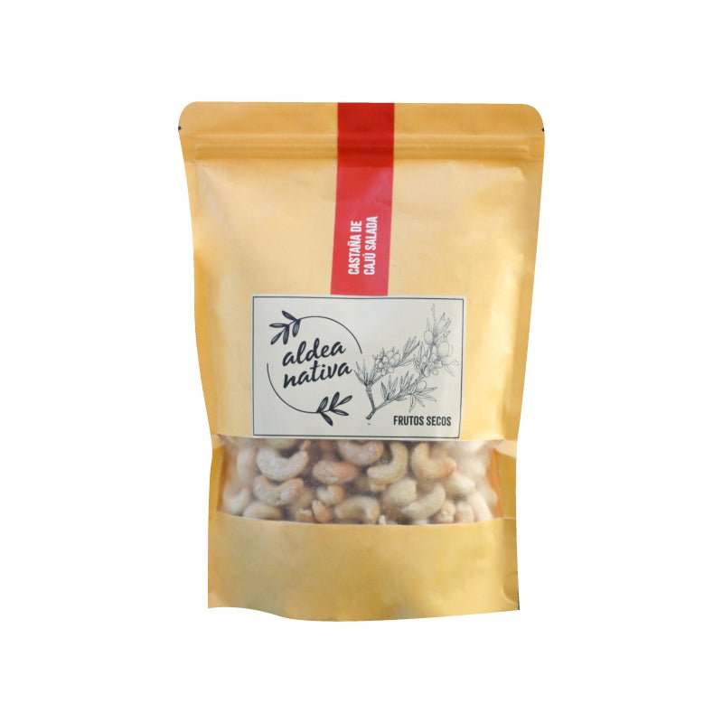 Castaña de Caju con Sal Aldea Nativa 500 Gr - ALDEA NATIVA - Aldea Nativa