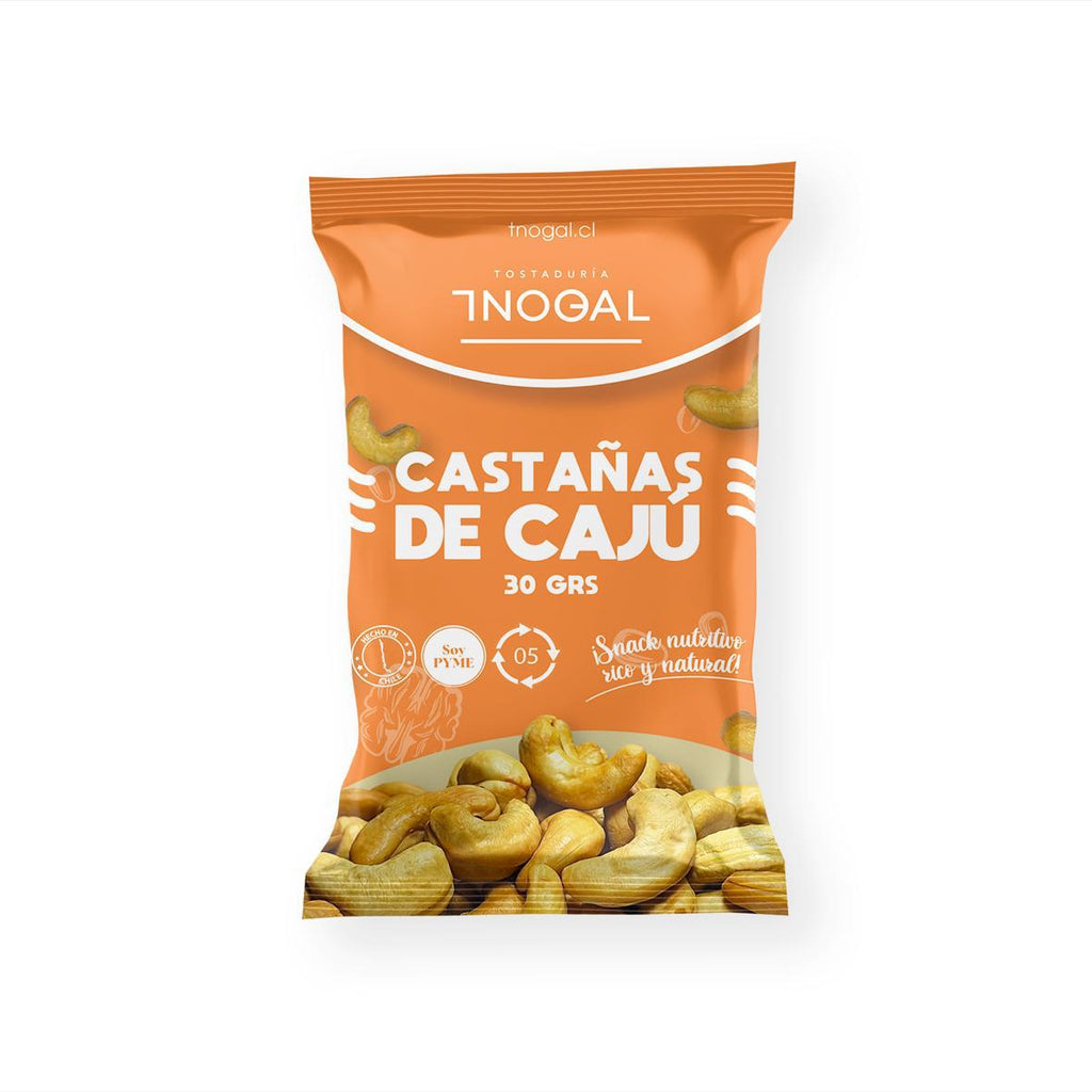 Castaña de cajú sin sal 30 gr - El NOGAL - Aldea Nativa