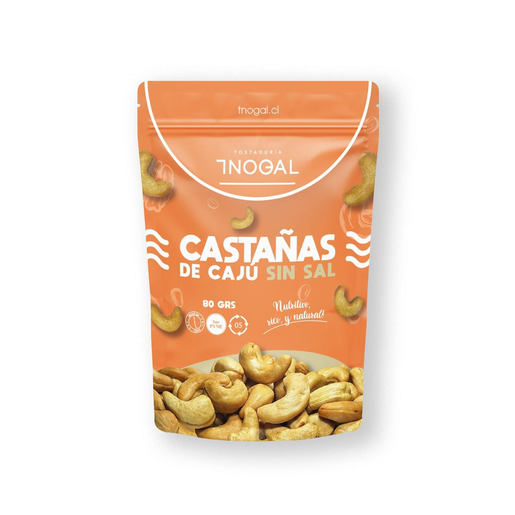 Castaña de cajú sin sal 80 gr El Nogal - El NOGAL - Aldea Nativa