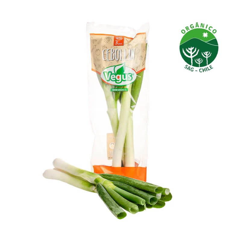 Cebollin orgánico bolsa 6 un - VEGUS - Aldea Nativa