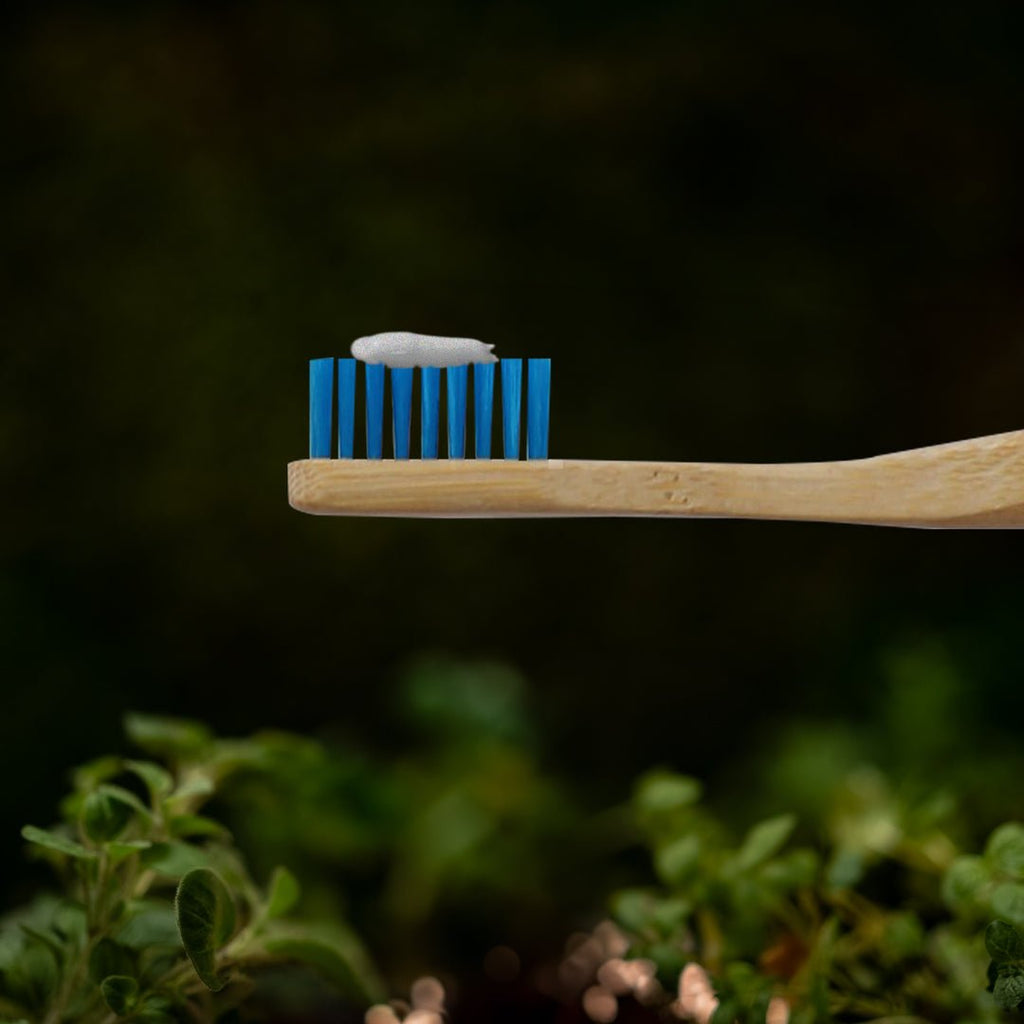 Cepillo de Dientes Biobrush Bambú Suave Azul - BIOBRUSH - Aldea Nativa