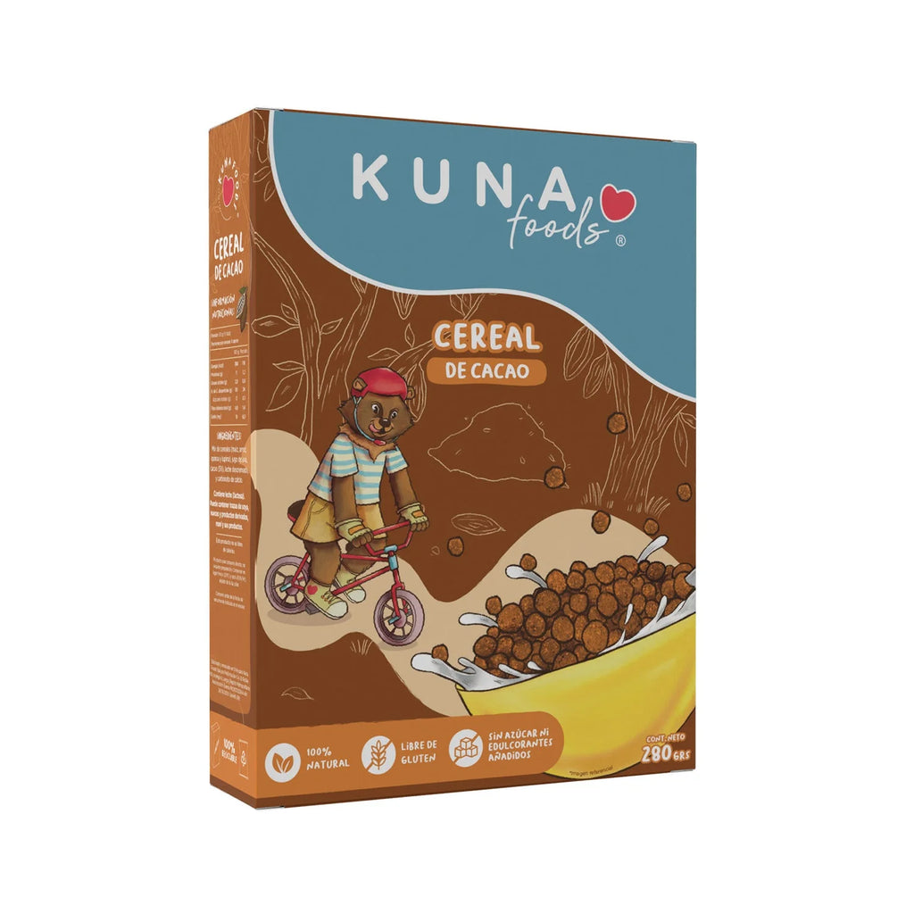 Cereal Cacao 280 GR KUNA FOODS