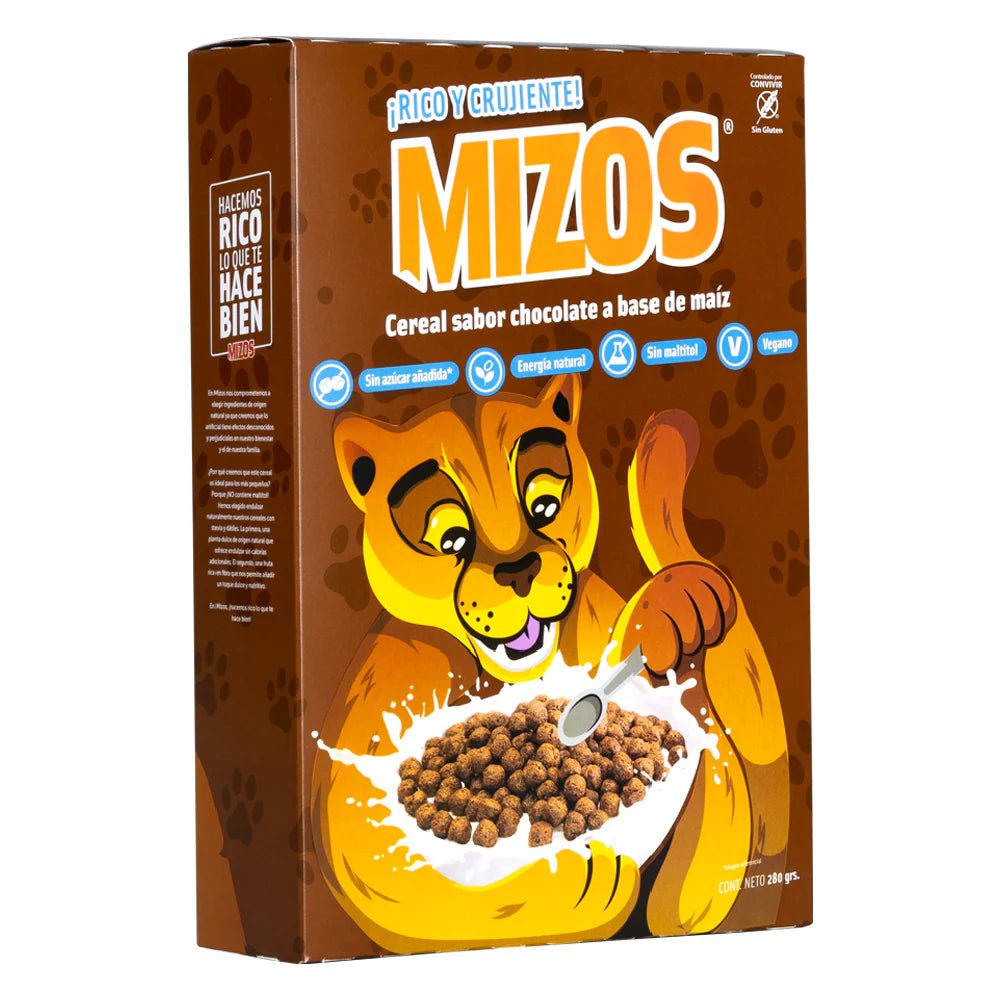 Cereal chocolate 290 gr Mizos - MIZOS - Aldea Nativa