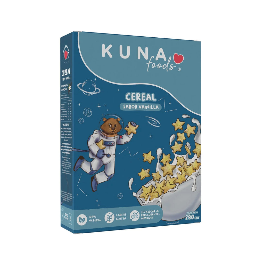 Cereal Vainilla 280 GR KUNA FOODS
