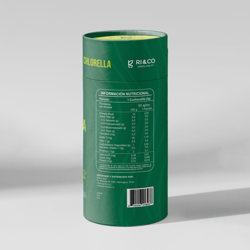 Chorella en Polvo 250 gr Ri&Co - RI&CO - Aldea Nativa