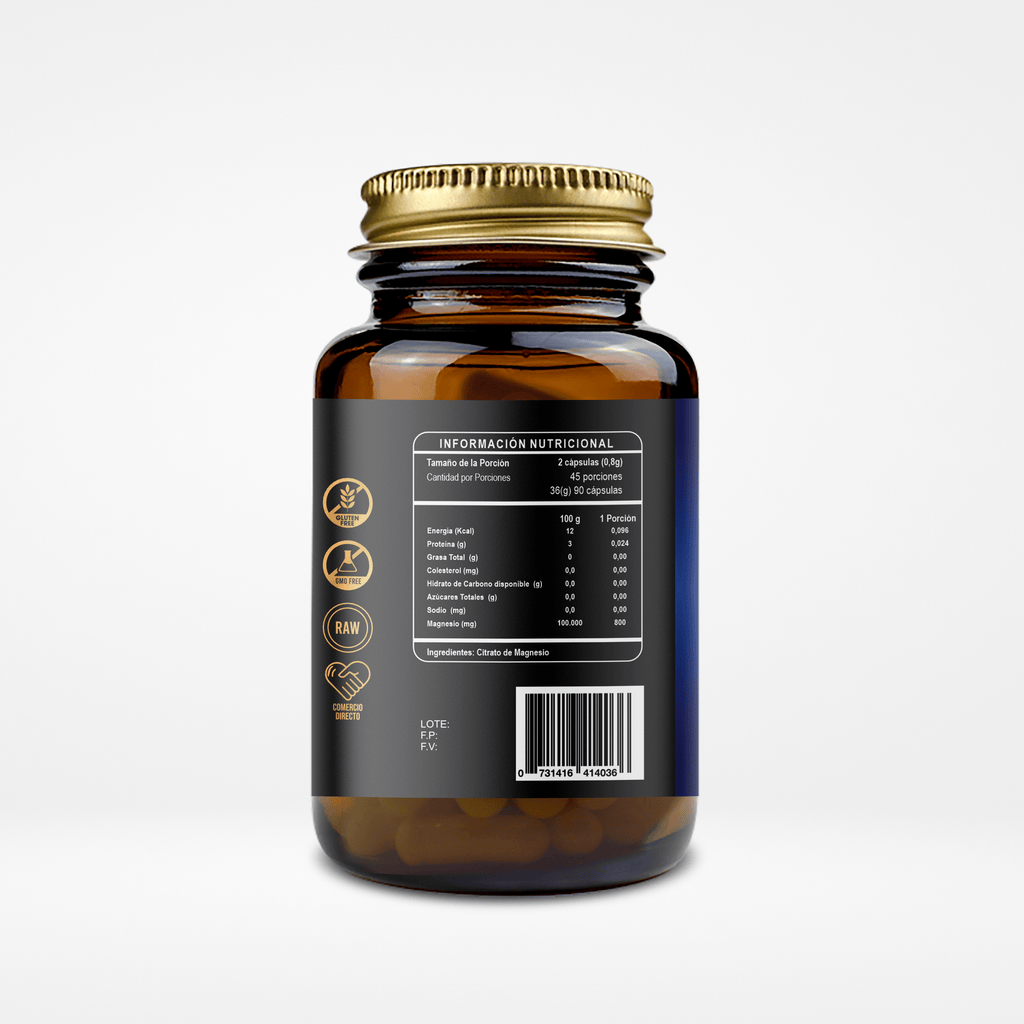 Citrato de Magnesio 90Cap Ri&Co - RI&CO - Aldea Nativa