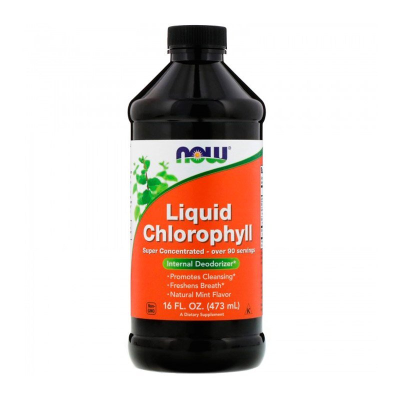 Clorofila Liquida 473 Ml - NOW - Aldea Nativa