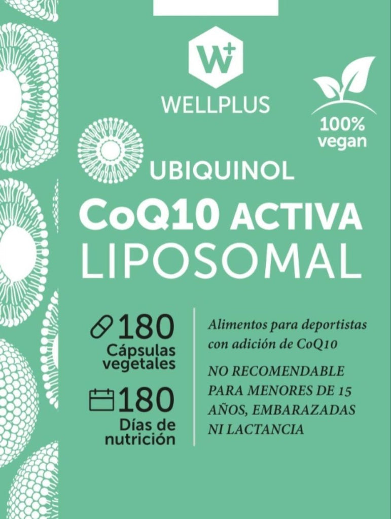 Co Q10 Liposomal Wellplus 180 Cap - WELLPLUS - Aldea Nativa