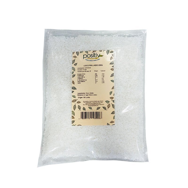 Coco Rallado Positiv 250 Gr - POSITIV - Aldea Nativa