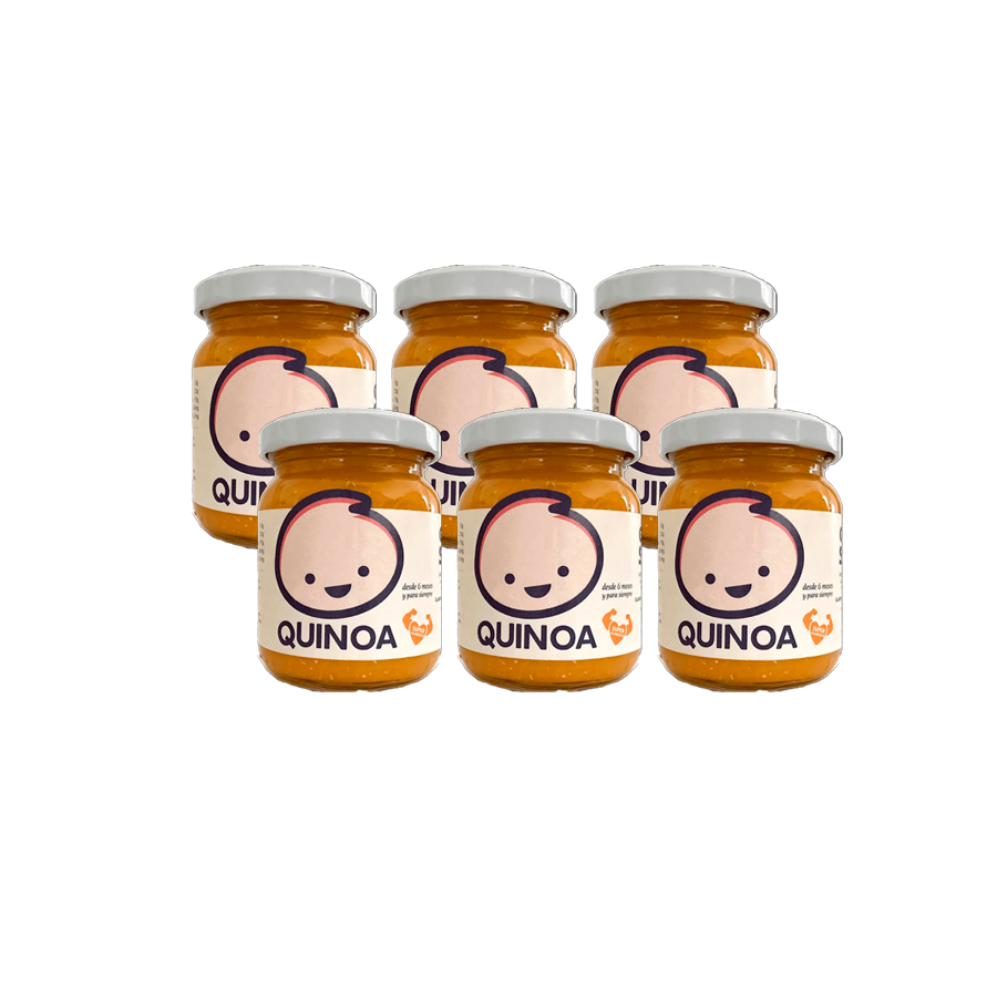 Pack 6  colado de quinoa 120 GR GUAGUASTAR