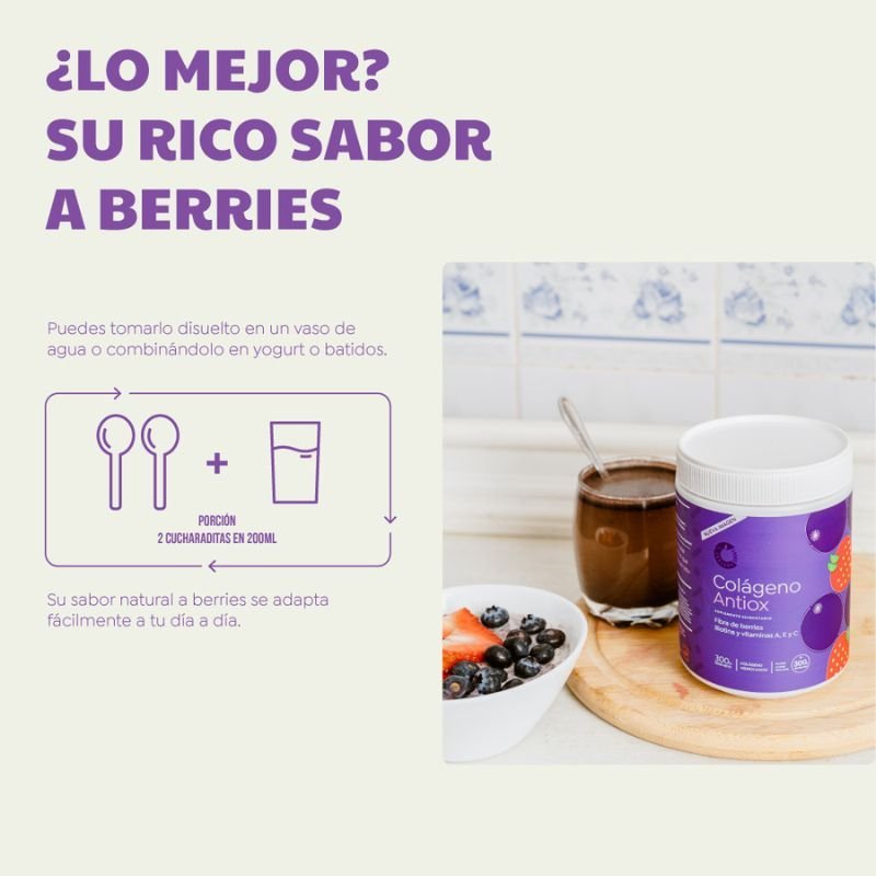 Colageno Antiox 150 Gr - CASCARA FOODS - Aldea Nativa