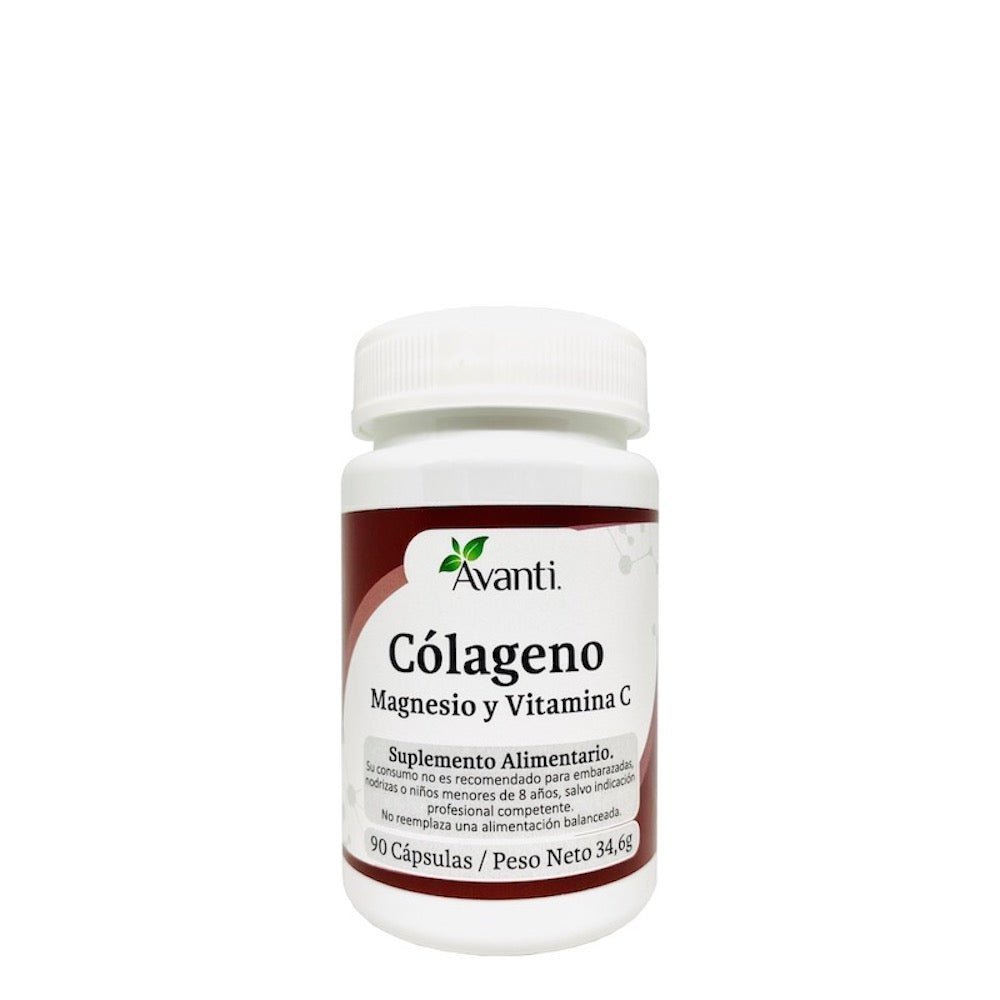 Colágeno Con Magnesio Y Vitamina C 90 Cap - AVANTI - Aldea Nativa