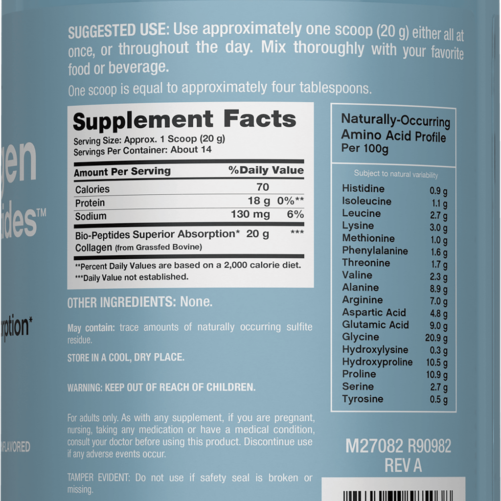 Colágeno peptidos en polvo 283 GR Neocell - NEOCELL - Aldea Nativa