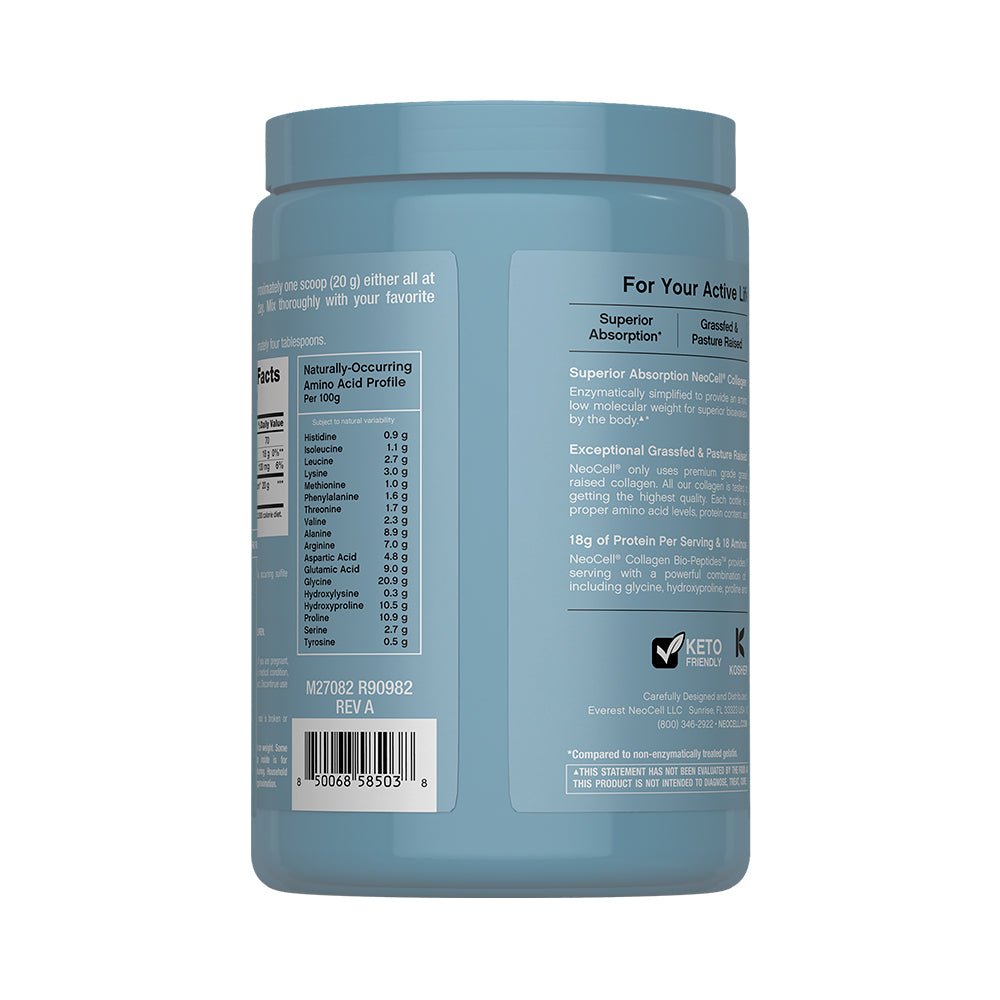 Colágeno peptidos en polvo 283 GR Neocell - NEOCELL - Aldea Nativa