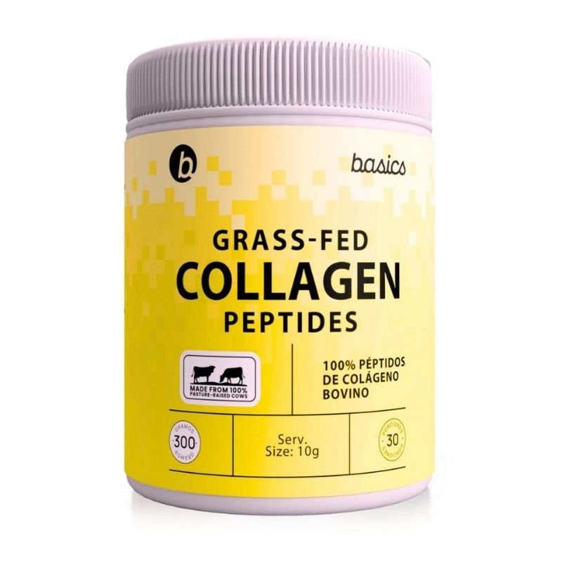 Collagen Peptides Basics Nutrition 300 Gr - BASICS NUTRITION - Aldea Nativa