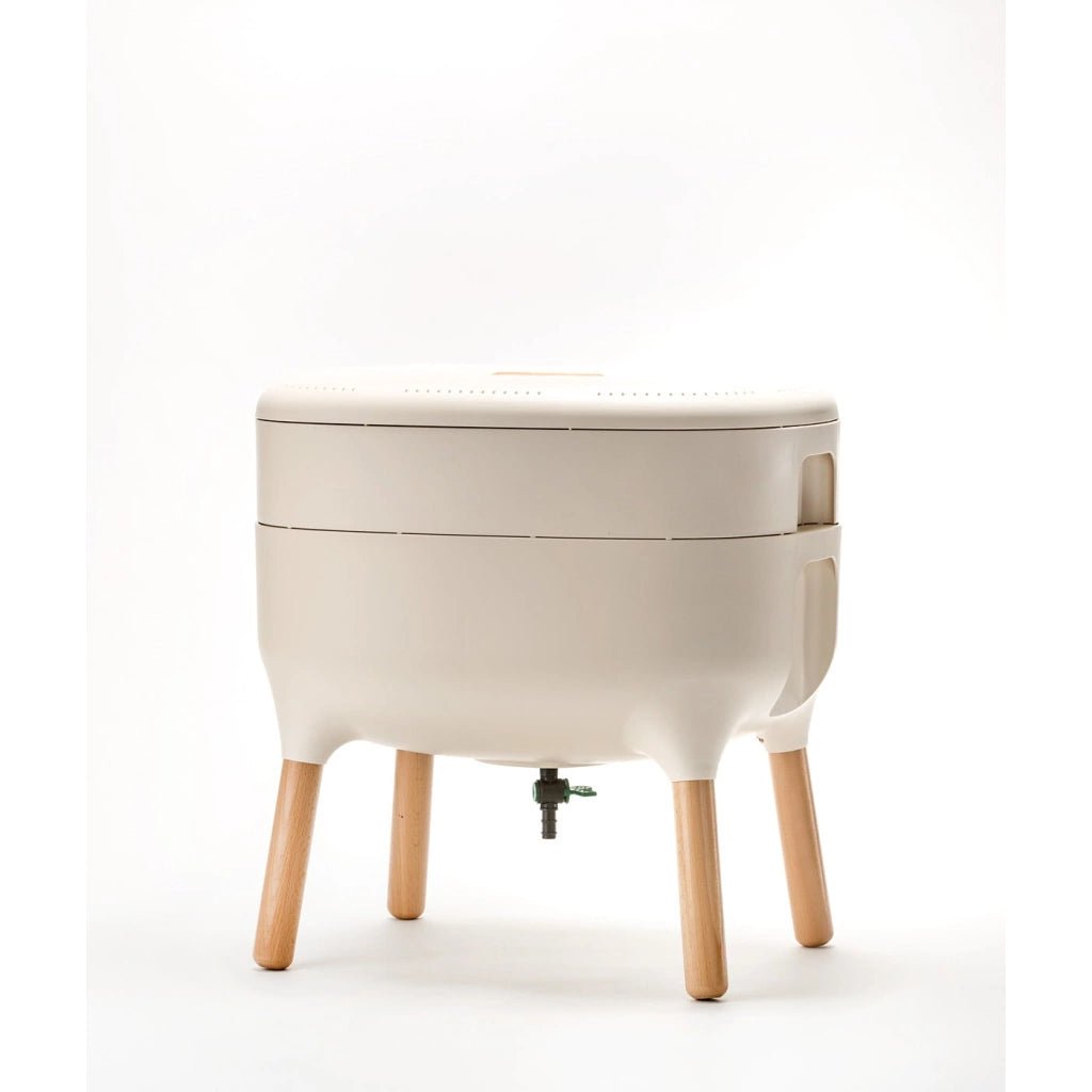 Compostera lombrices uso interior Vermicompostera marfil un Miobio - MIOBIO - Aldea Nativa