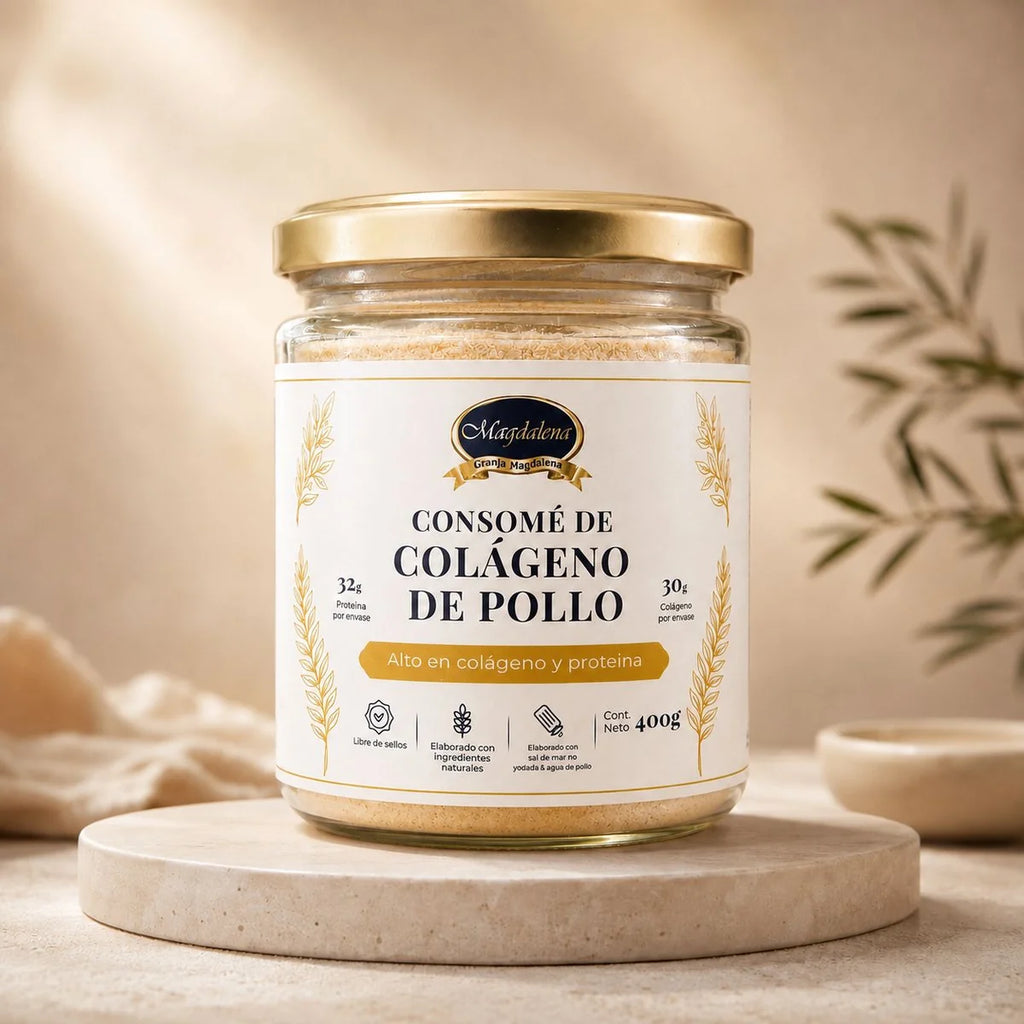Consome Colageno de Pollo 400 GR GRANJA MAGDALENA