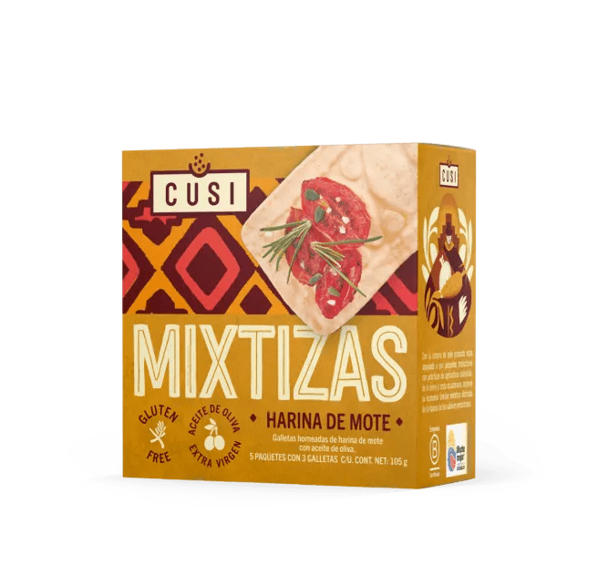 Crackers de mote 105 gr Cusi - CUSI - Aldea Nativa