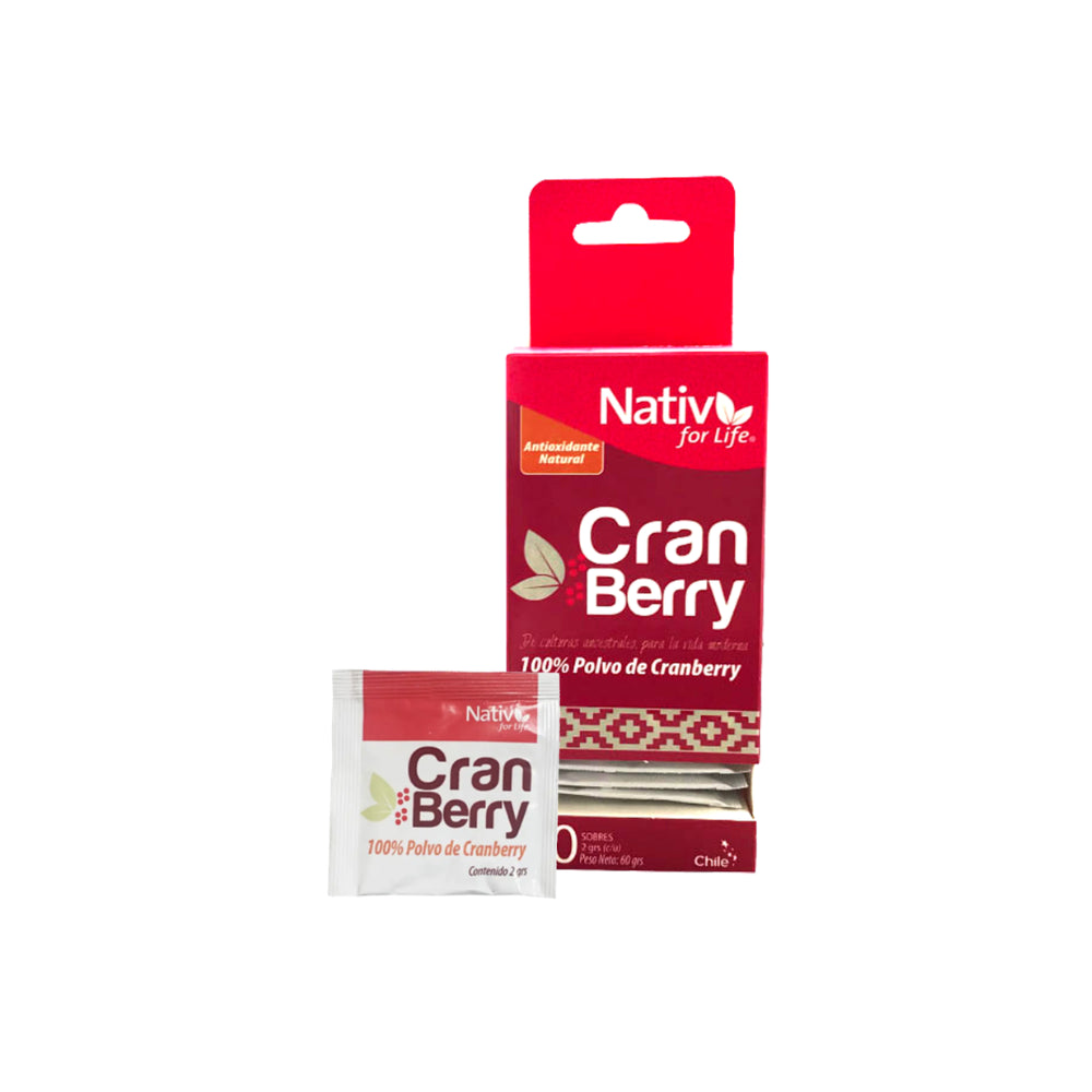 Cranberry Polvo Nativ For Life 30 Bol