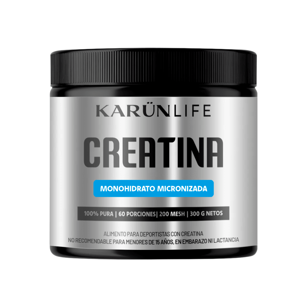 Creatina Monohidratada en polvo 300 gr KARUN LIFE - KARUN LIFE - Aldea Nativa