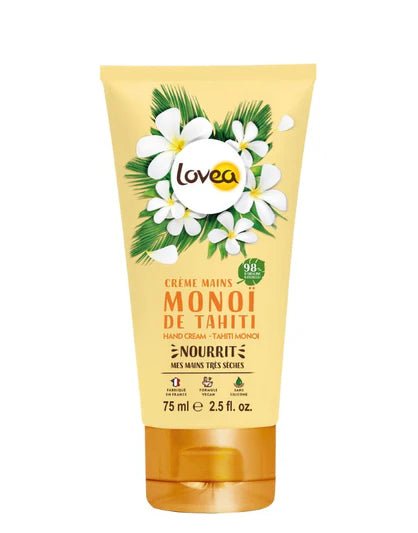 Crema de manos monoi 75 ml LOVEA - LOVEA - Aldea Nativa