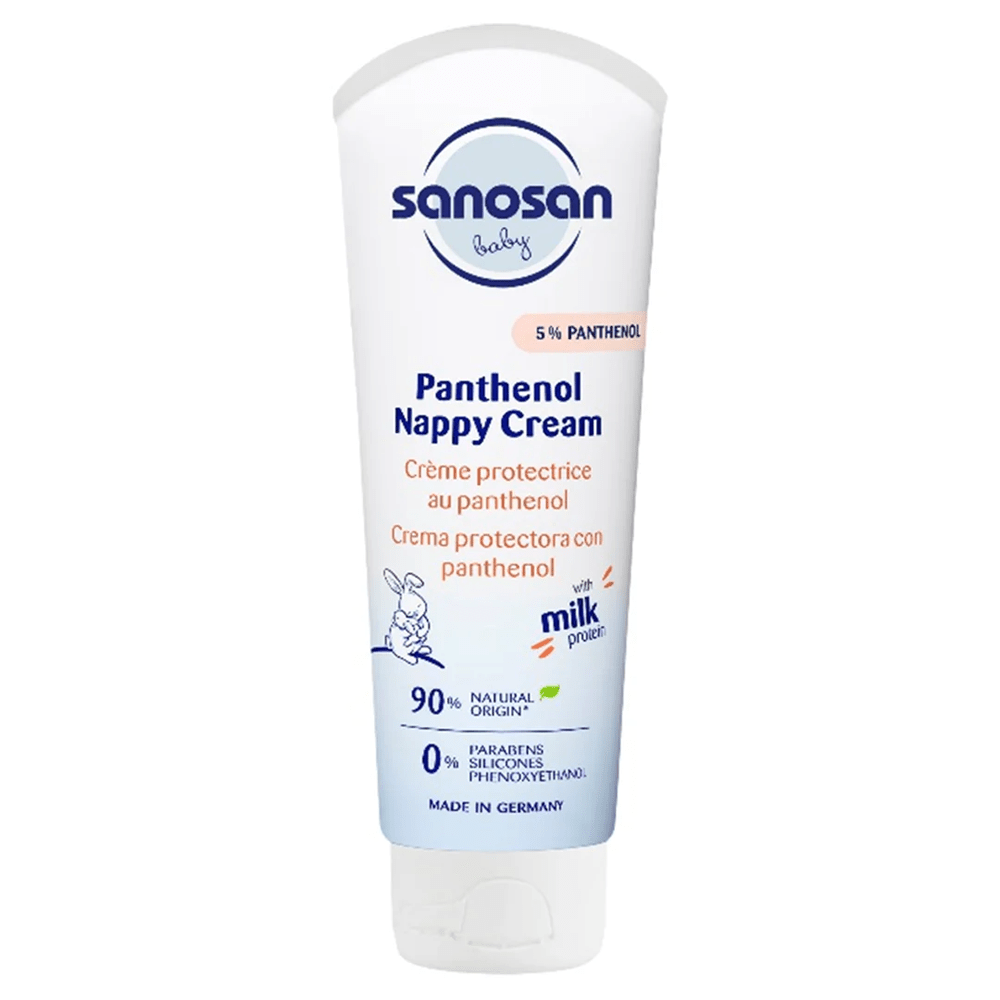 Crema pañal con panthenol 100 ml Sanosan - SANOSAN - Aldea Nativa