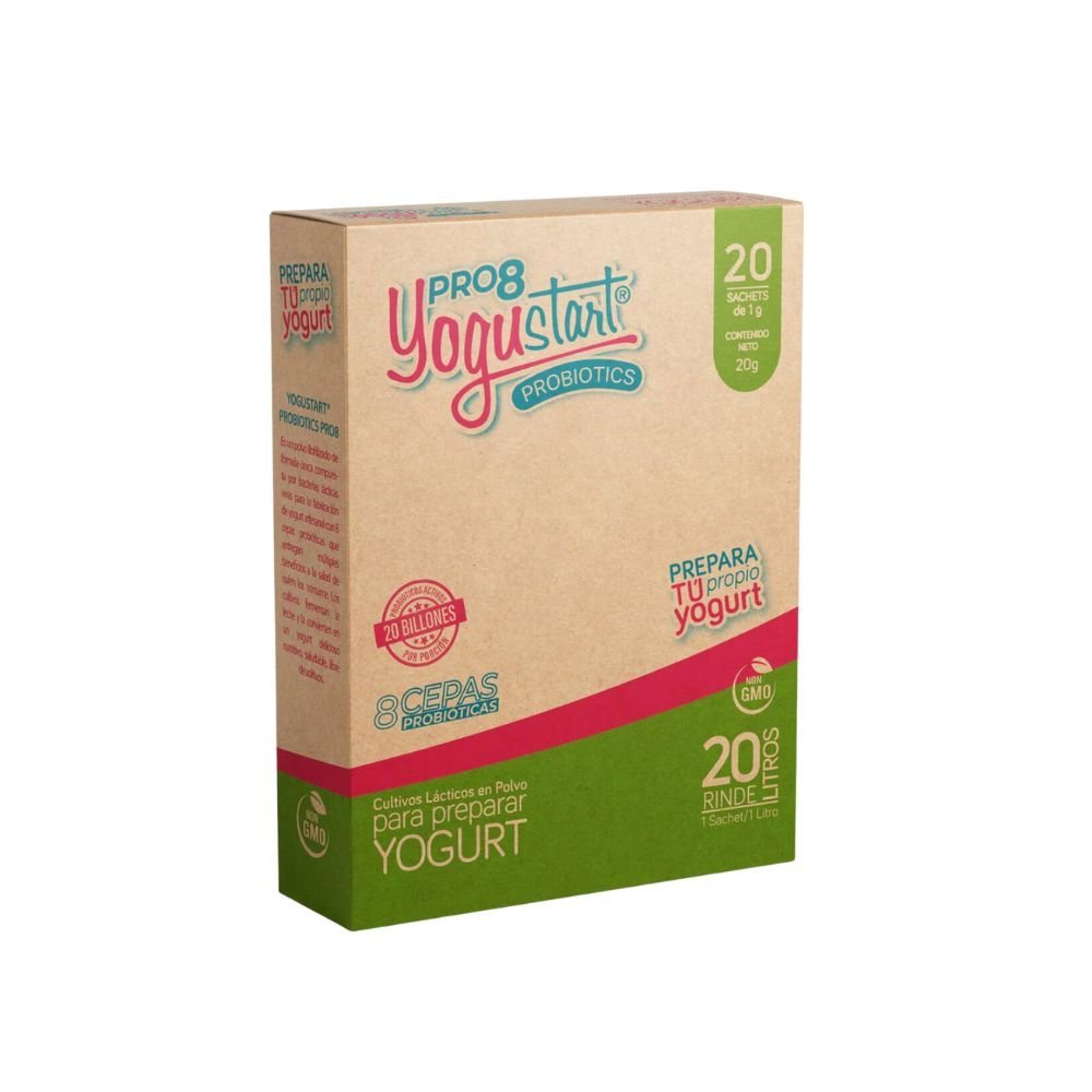 Cultivos Yogurt Pro8 20 Sachets - YOGUSTART - Aldea Nativa