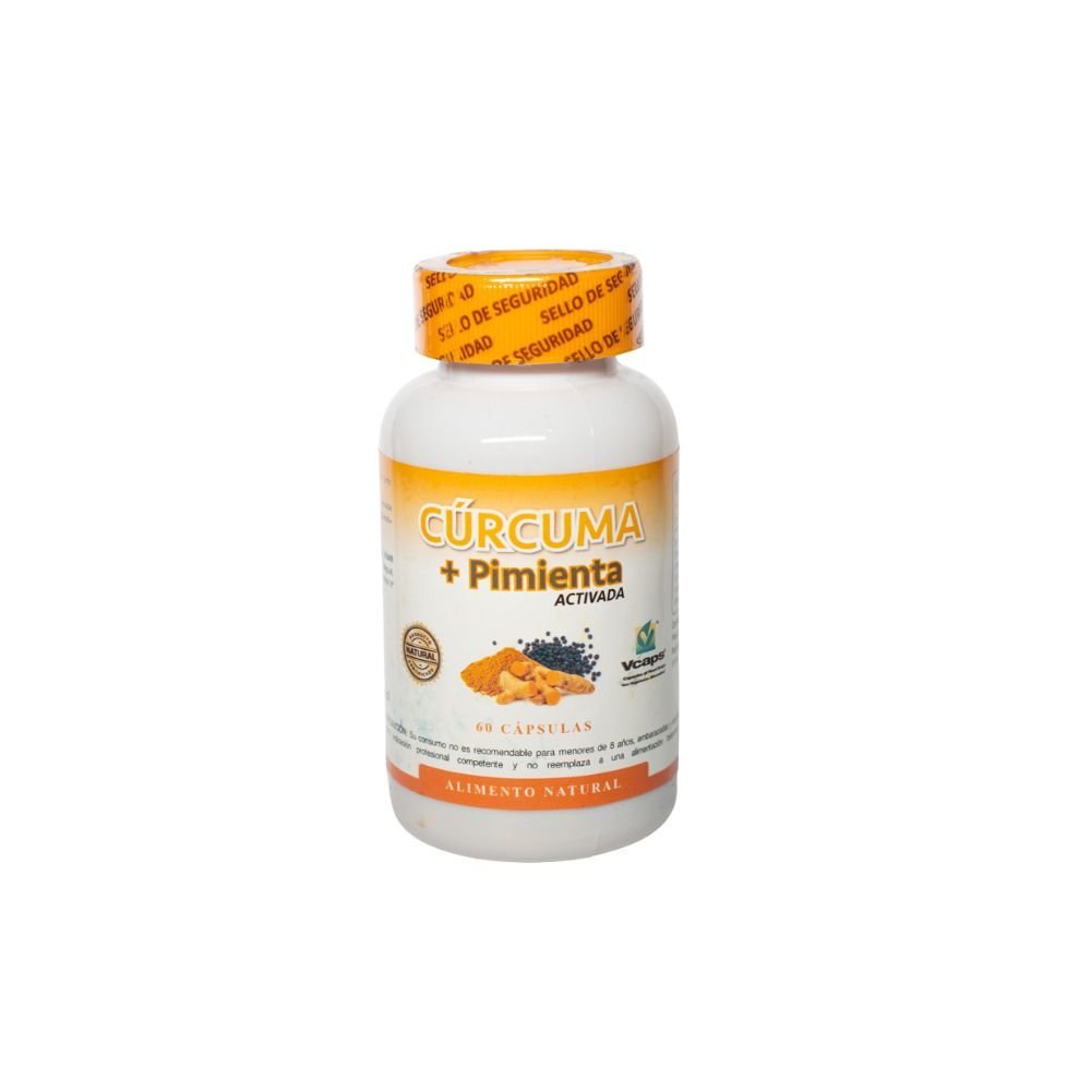 Curcuma Pimienta 60 Cap - ARKSUPERFOODS - Aldea Nativa