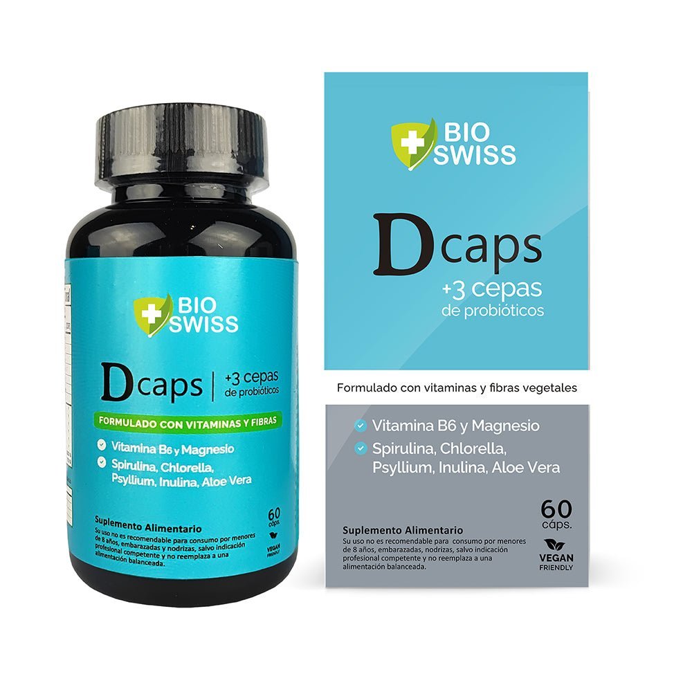 D Caps 60 Cap - BIOSWISSLAB - Aldea Nativa