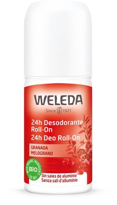 Desodorante roll on 24 hrs granada 50 ML WELEDA - WELEDA - Aldea Nativa