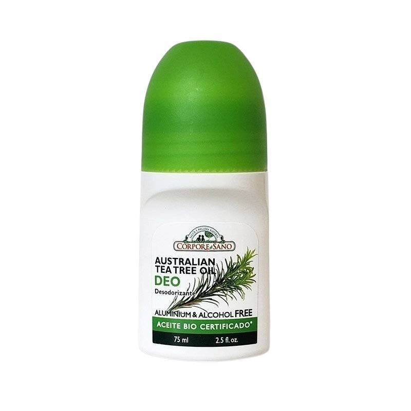 Desodorante Roll On Arbol Te Corpore Sano 75 Ml - CORPORESANO - Aldea Nativa